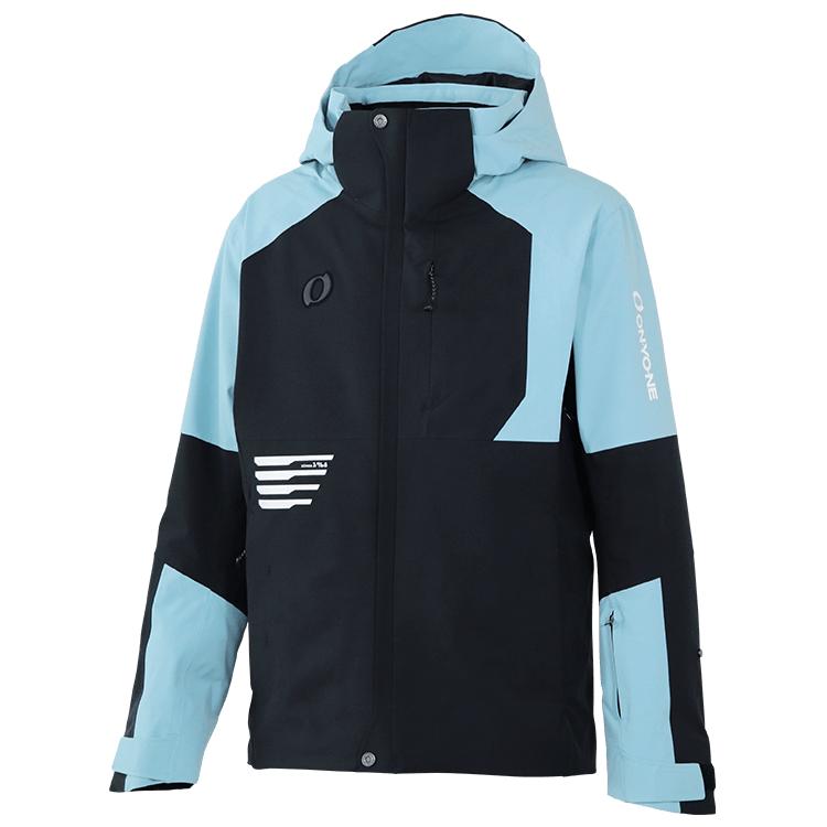 オンヨネ デモ チーム スキーウェア Mサイズ Lサイズ ブラック ブルー ONYONE DEMO TEAM OUTER JACKET PANTS BLACK×G.BLUE ONJ98400R ONP98450R 009691 | オンヨネ | 01