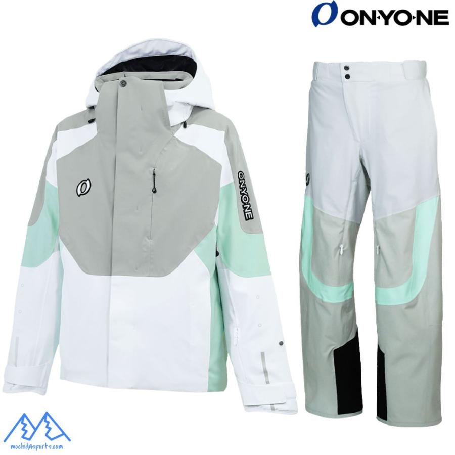 オンヨネ（ONYONE） スキーウエア ホワイト グレー ONYONE DEMO OUTER
