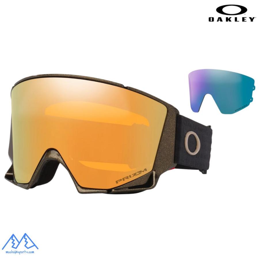 オークリー ゴーグル OAKLEY FLOW SCAPE L 50th Anniversary prizm snow 24k iridium OO7145A 14 | OAKLEY