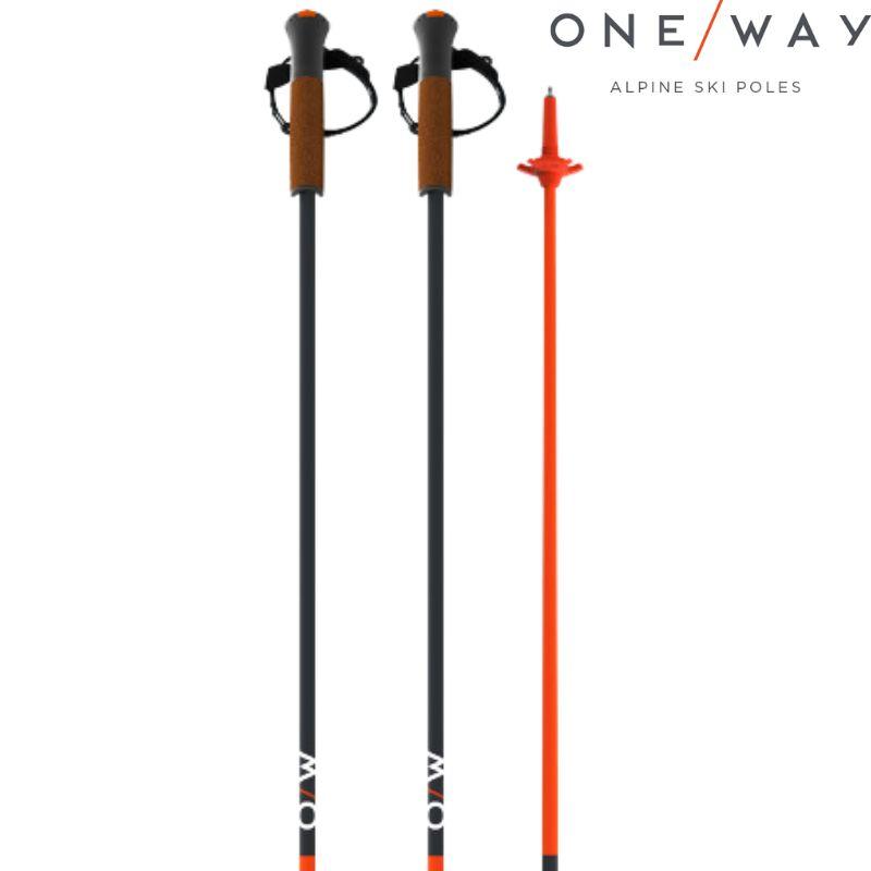 one way（ワンウェイ） ワンウエイ カーボン スキーポール ONEWAY GT