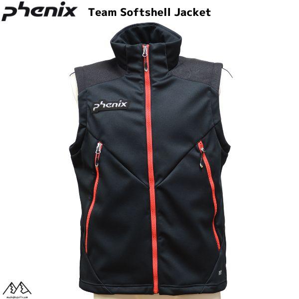 フェニックス ミドルジャケット ソフトシェル ジャケット ブラック PHENIX Soft Shell Jacket BK PFB72KT06-BK | フェニックス（スポーツ） | 02