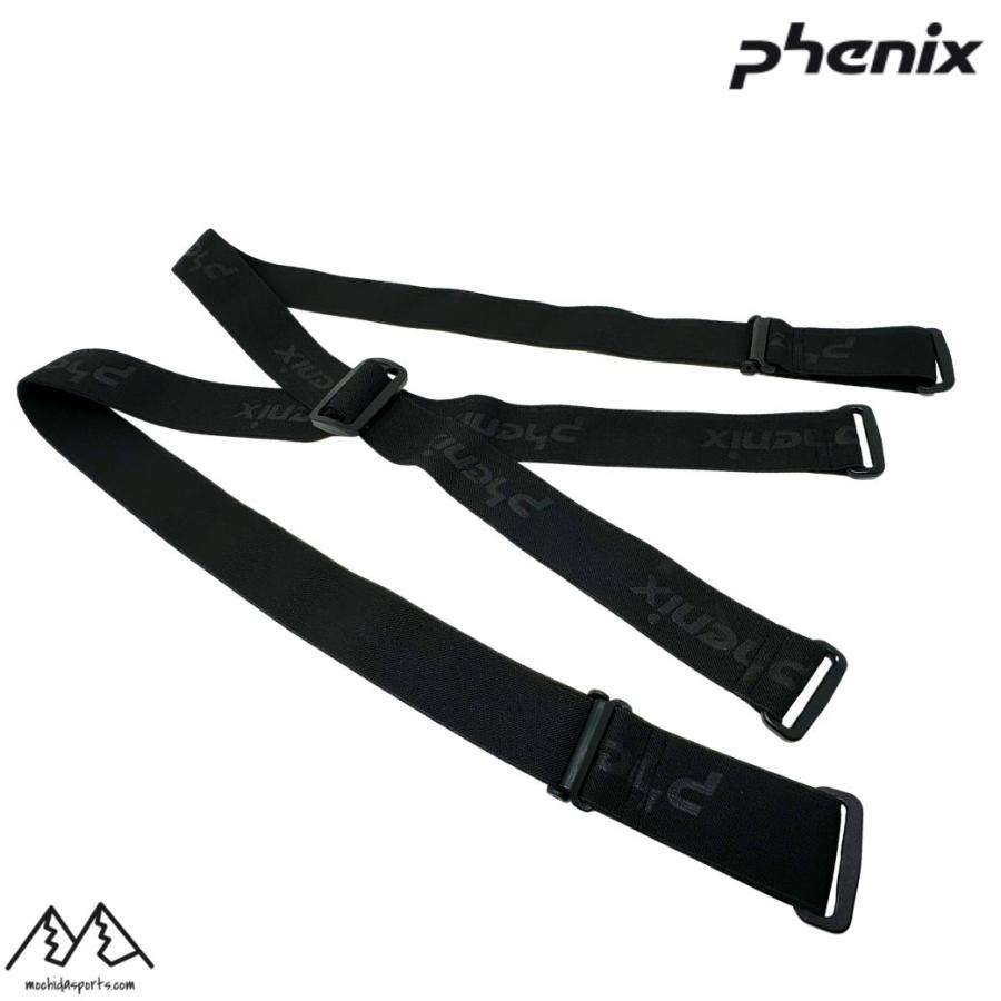 PHENIX ブラック スキーウェア サスペンダー付き フェニックス（PHENIX） スキーウエア用 サスペンダー PHENIX