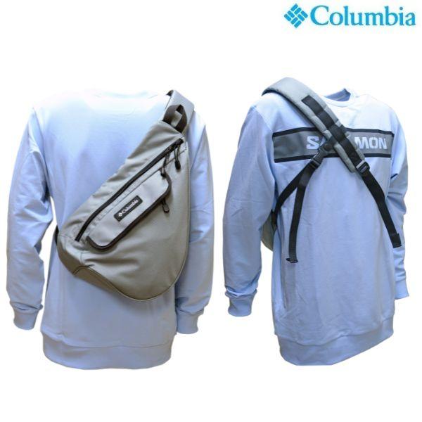 コロンビア プライスストリーム S ワンショルダー グレー Columbia Price Stream S One-Shoulder Ti Gresy Streel  PU8564-033 | Columbia | 02
