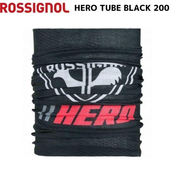 ROSSIGNOL ロシニョール ヒーロー ネックチューブ ブラック HERO TUBE