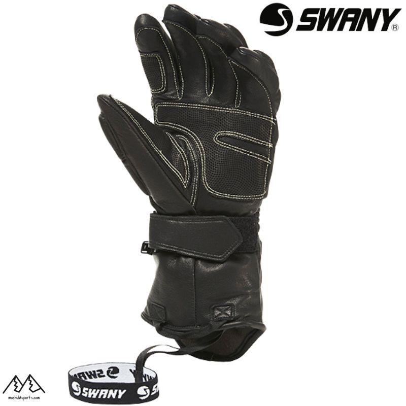 スワニー レーシング スキーグローブ ハヤテ ブラック SWANY Hayate BK