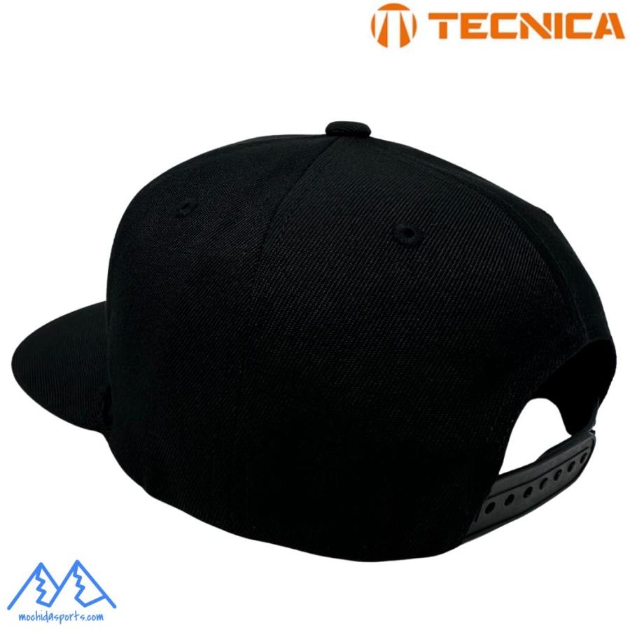 TECNICA（テクニカ） フラットバイザー キャップ 帽子 ブラック
