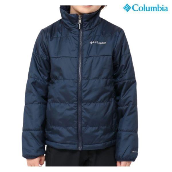 コロンビア ジュニア スキーウエア インナージャケット付 ネイビー ブルー Columbia ウィリーバード II インターチェンジジャケット WB1036 491 | Columbia | 01