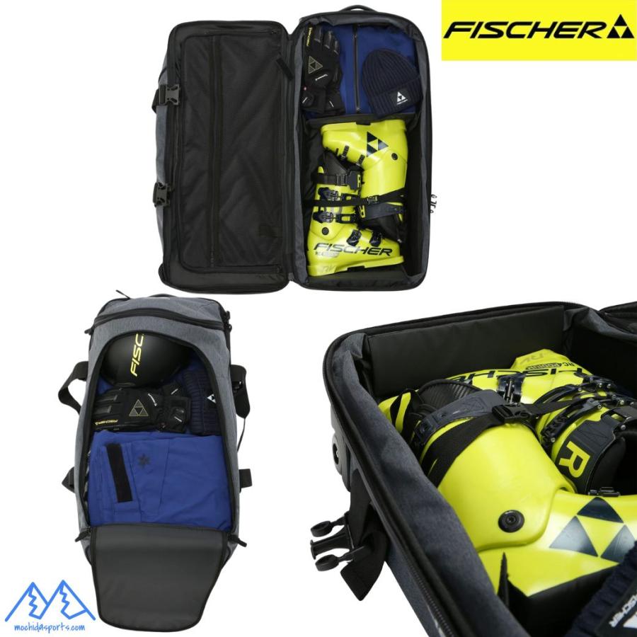 FISCHER バックパック ブラック/イエロー FISCHER フィッシャー バッグ・ケース / バックパック＜2025＞Z03522