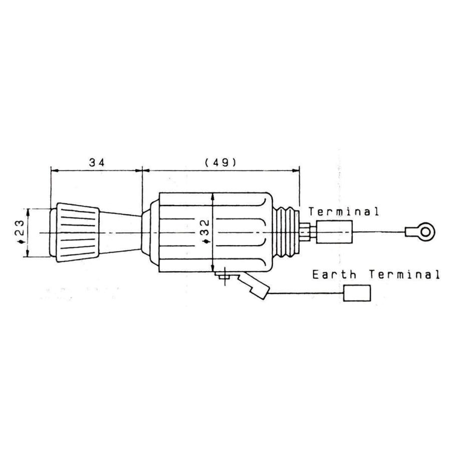 □ 汎用 シガーライター 12V □ パーツアシスト製 NISSAN DATSUN 510 610 L4 L14 L16 L18 L20 SSS   General purpose cigarette lighter |  | 01