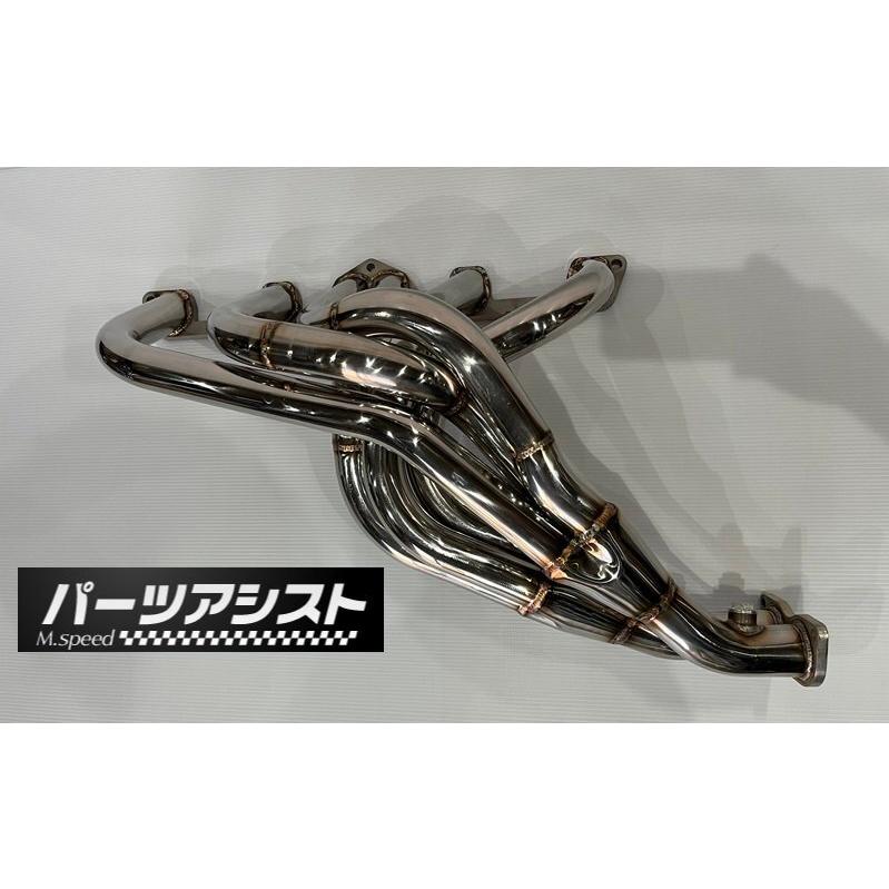 □□ ローレル ステン タコ足 C130 KHC130 L型エンジン用 □□ パーツアシスト製 ブタケツ NISSAN LAUREL L20 L28 Exhaust manifold |  | 01