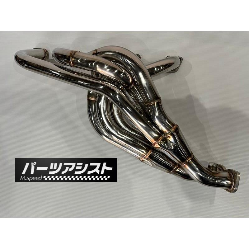 □□ ローレル ステン タコ足 C130 KHC130 L型エンジン用 □□ パーツアシスト製 ブタケツ NISSAN LAUREL L20 L28 Exhaust manifold |  | 02