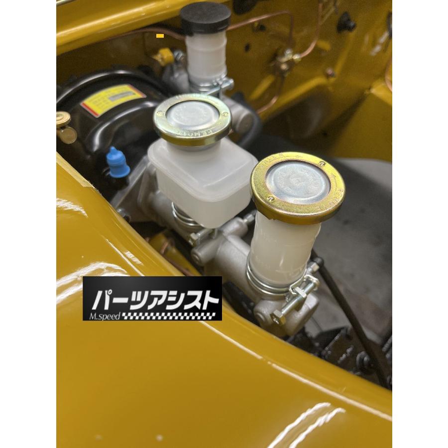 ヒューエル キャップ，KPGC10，PGC10（ハコスカGTR用） □□ ハコスカ 7/8 ブレーキ マスター シリンダー & キャップ 2個 set