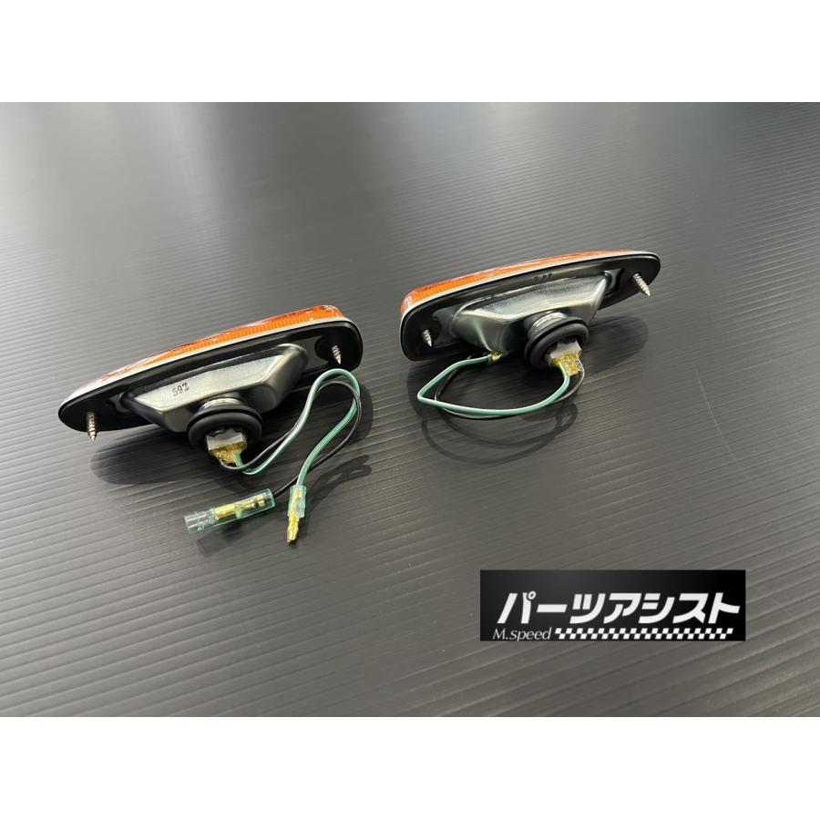 ハコスカ 日産純正 サイドマーカーランプ 左右セット 新品未使用 □□ ハコスカ 後期用 サイド マーカーランプ ASSY 左右set パーツ