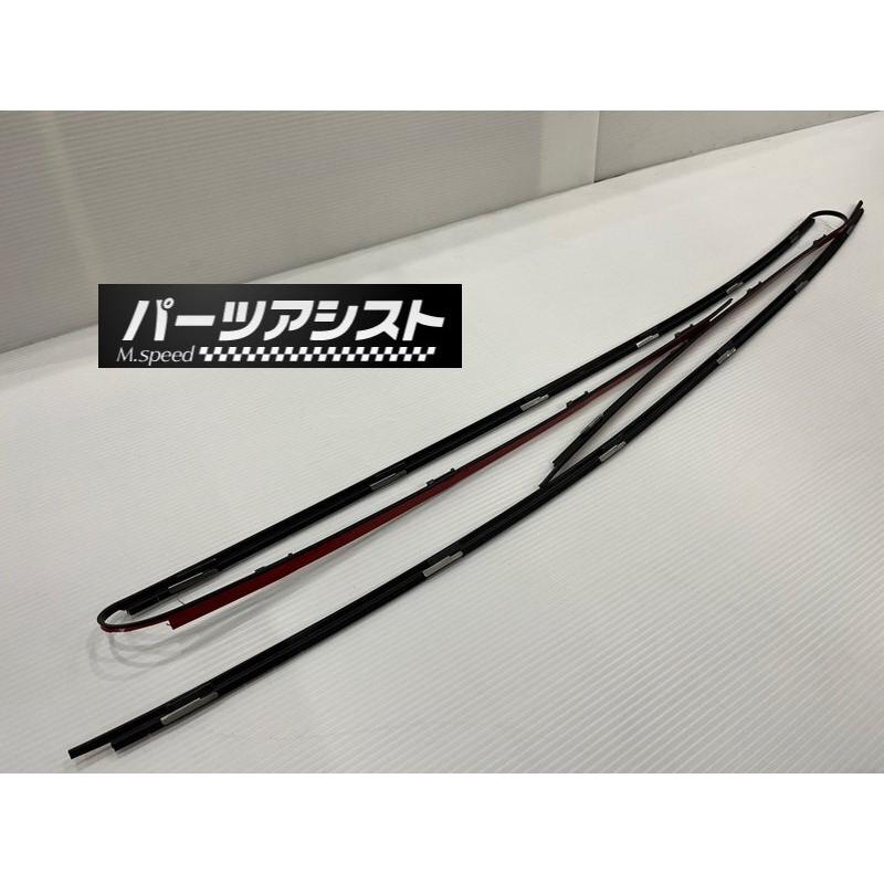 □□ 復刻 DR30 2ドア用 ガラス ファスナー モール 前後 set パーツ