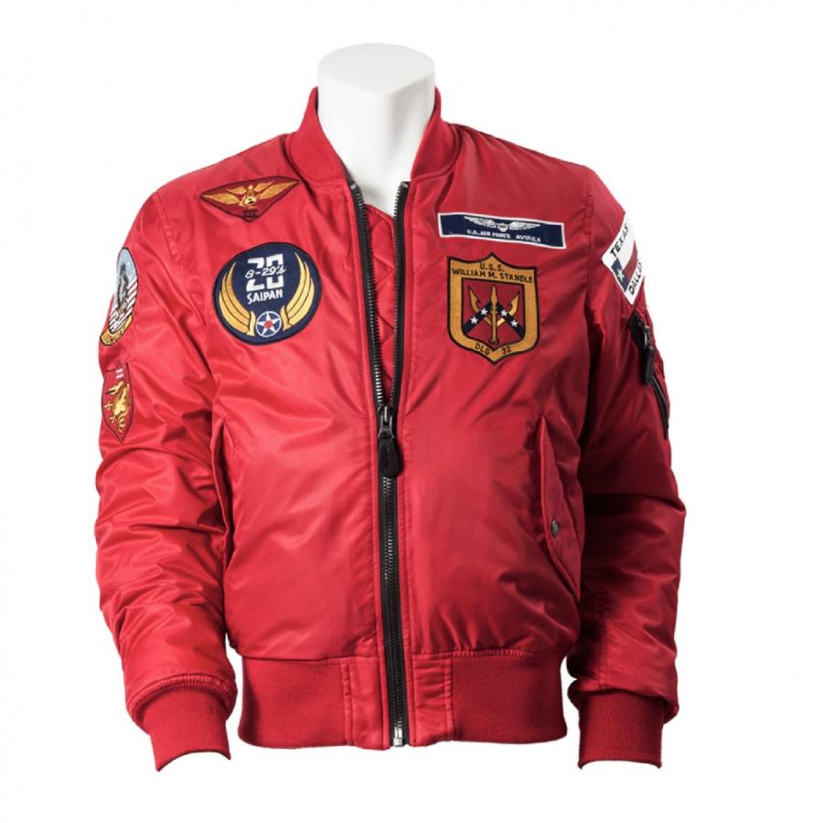 A1T1003 AVIREX MA-1 JAC TOPGUN MODEL アビレックス ライディング ジャケット ブルゾン 防寒 冬用 バイクジャケット トップガン バイク ツーリング | AVIREX | 10