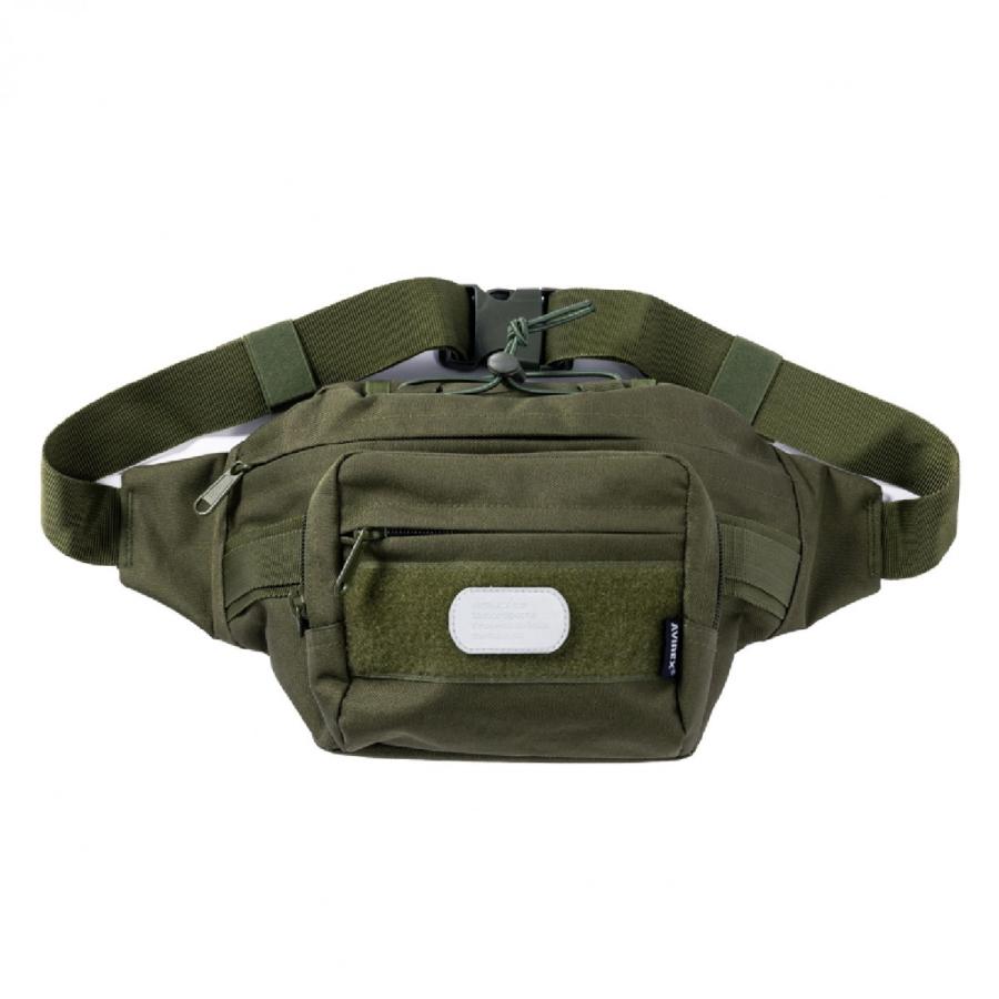 A2K-7001 AVIREX TACTICAL WAIST BAG アビレックス タクティカルウエストバッグ(３リットル) ライディング バイク ツーリング 小物収納 MOLLE装備 カスタマイズ | AVIREX | 10