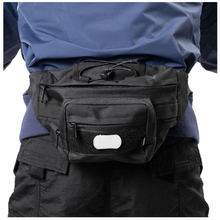 A2K-7001 AVIREX TACTICAL WAIST BAG アビレックス タクティカルウエストバッグ(３リットル) ライディング バイク ツーリング 小物収納 MOLLE装備 カスタマイズ | AVIREX | 08