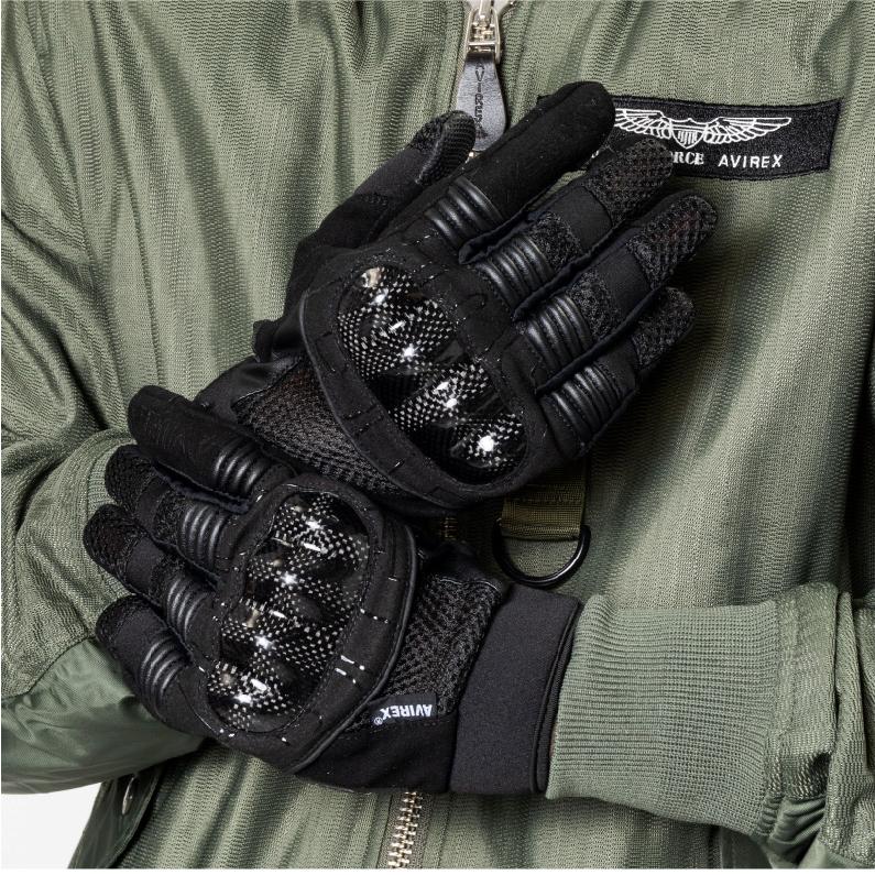 A2L6001 AVIREX AIR MESH PROTECT GLOVE MSPGアビレックス プロテクト メッシュ グローブ バイク ミリタリー ツーリング | AVIREX | 09