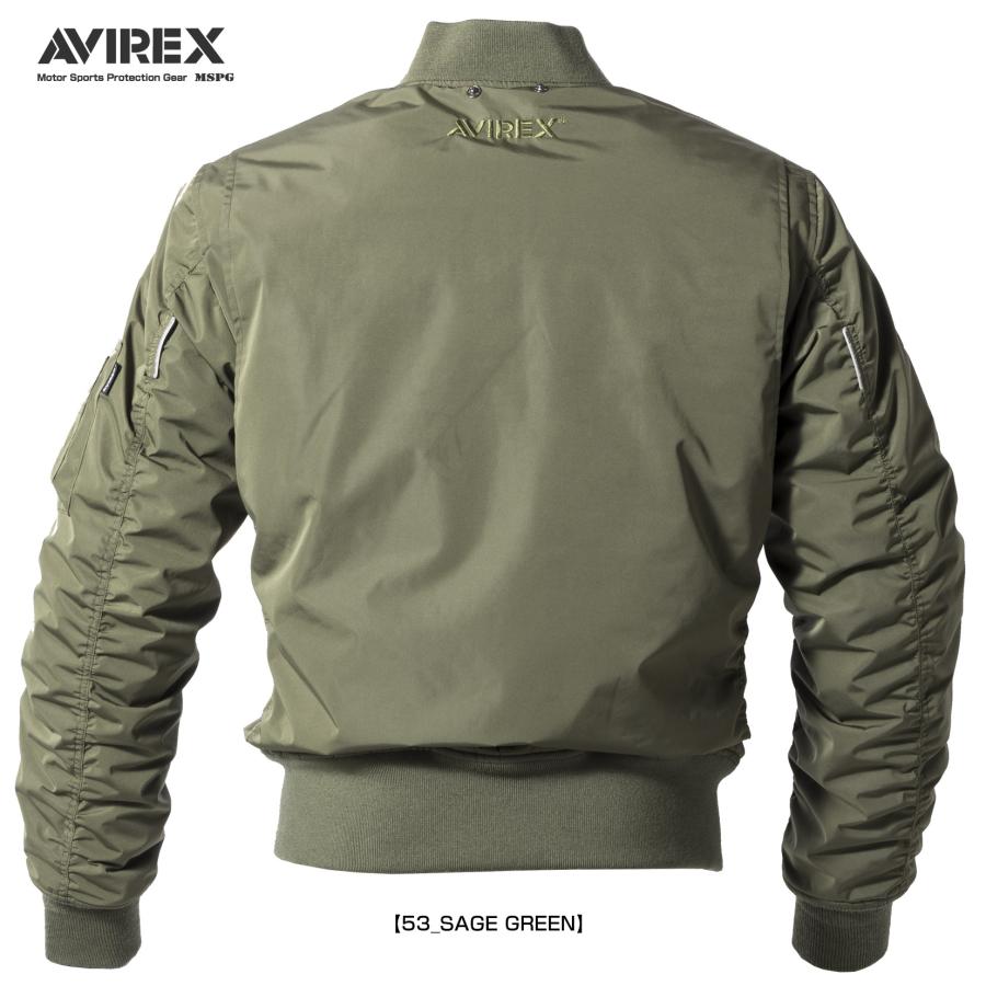 A2M1001 AVIREX MA-1 RIDING BLOUSON  Y-WARM MODEL  防寒ブルゾン バイクジャケット ライディングブルゾン プロテター標準装備 冬用 | AVIREX | 11