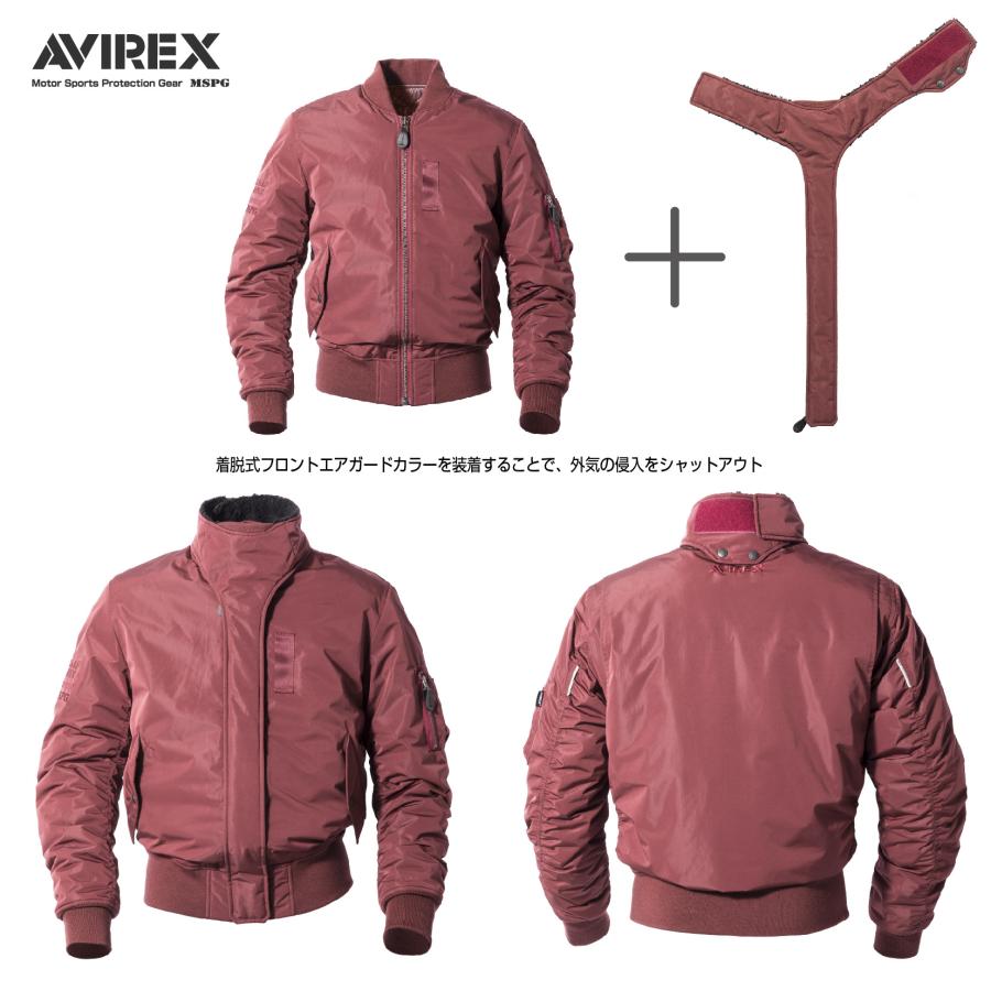 AVIREX（アヴィレックス） A2M1001 AVIREX MA-1 RIDING BLOUSON Y-WARM