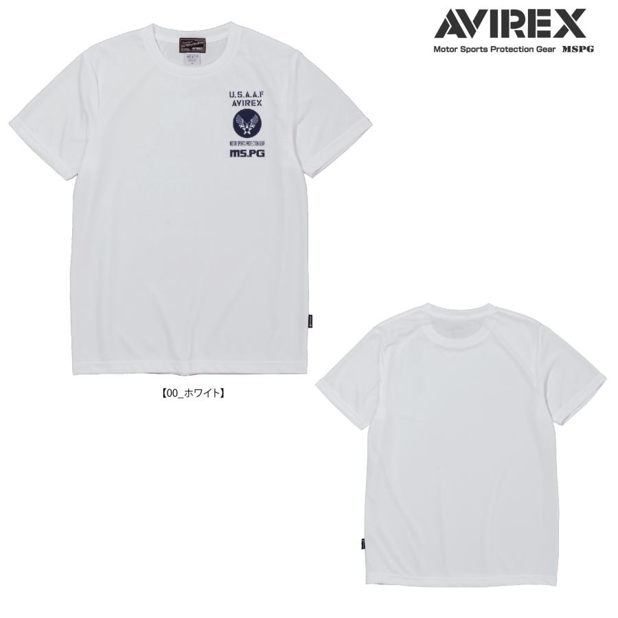A2M5001 AVIREX QUICK DRY T-SHIRT [USAAF] アビレックス クイックドライTシャツ 吸水速乾 抗菌・防臭 ポリジン ベタ付き防止 ツーリング | AVIREX | 03