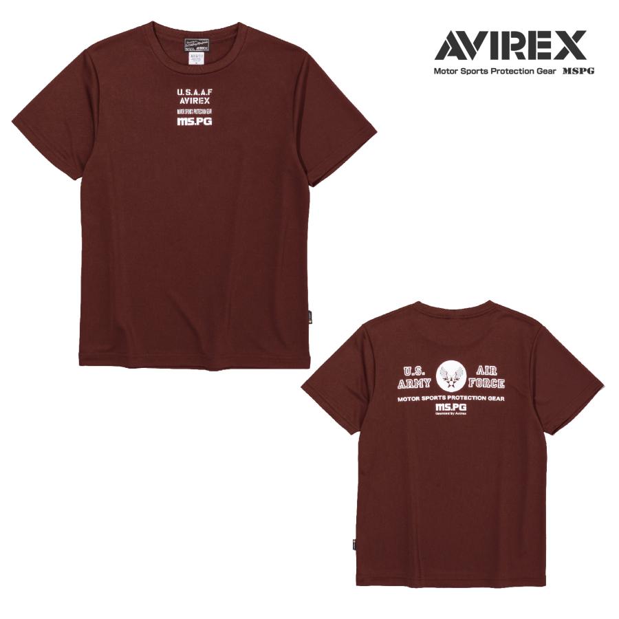 A2M5002 AVIREX QUICK DRY T-SHIRT [USARMY&AIR FORCE] アビレックス クイックドライTシャツ 吸水速乾 抗菌・防臭 ポリジン ベタ付き防止 ツーリング | AVIREX | 11