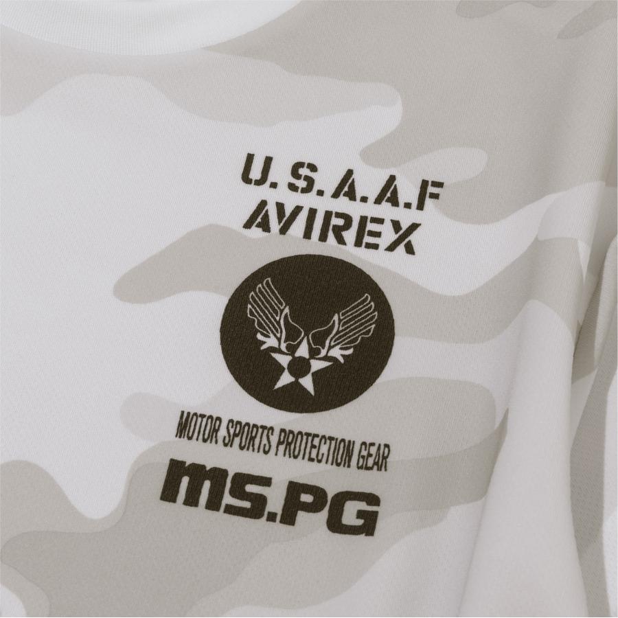 A2M5003 AVIREX QUICK DRY T-SHIRT [CAMOUFLAGE] アビレックス クイックドライカモフラージュTシャツ 吸水速乾 ベタ付き防止 ツーリング | AVIREX | 08