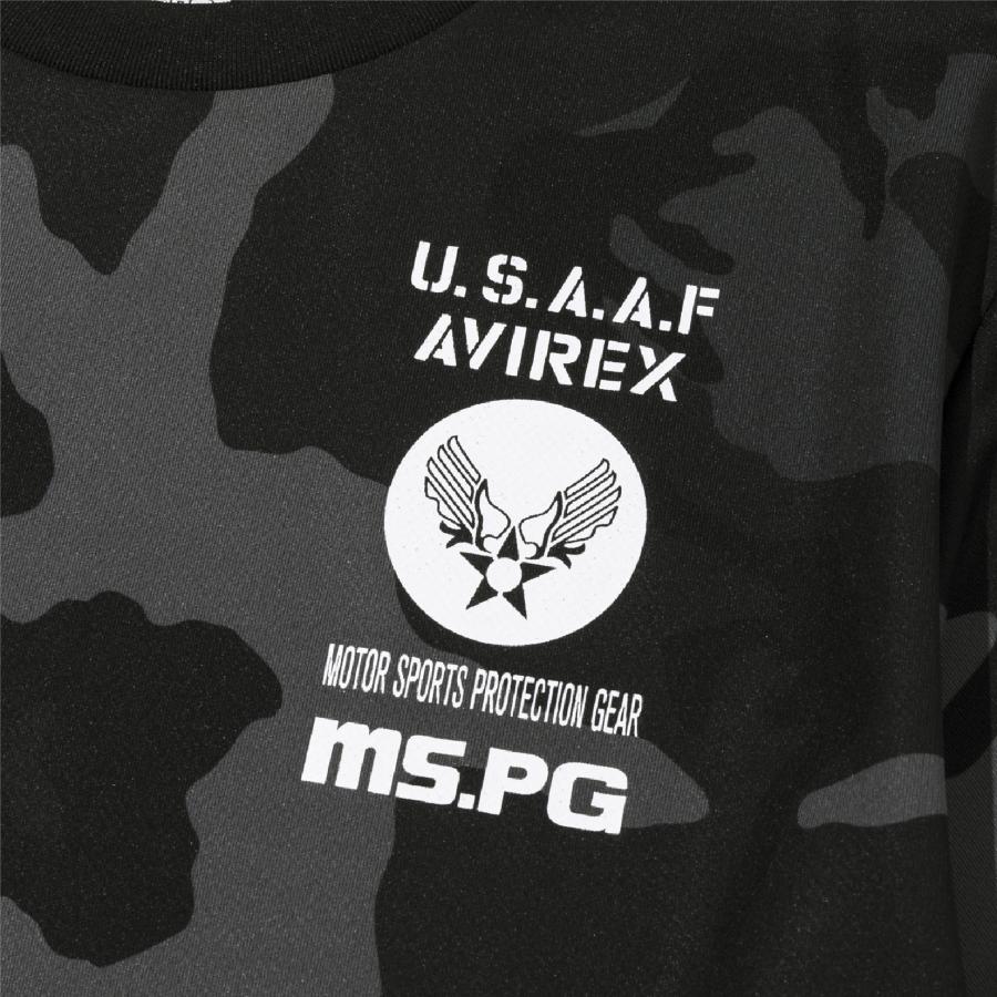 A2M5003 AVIREX QUICK DRY T-SHIRT [CAMOUFLAGE] アビレックス クイックドライカモフラージュTシャツ 吸水速乾 ベタ付き防止 ツーリング | AVIREX | 09