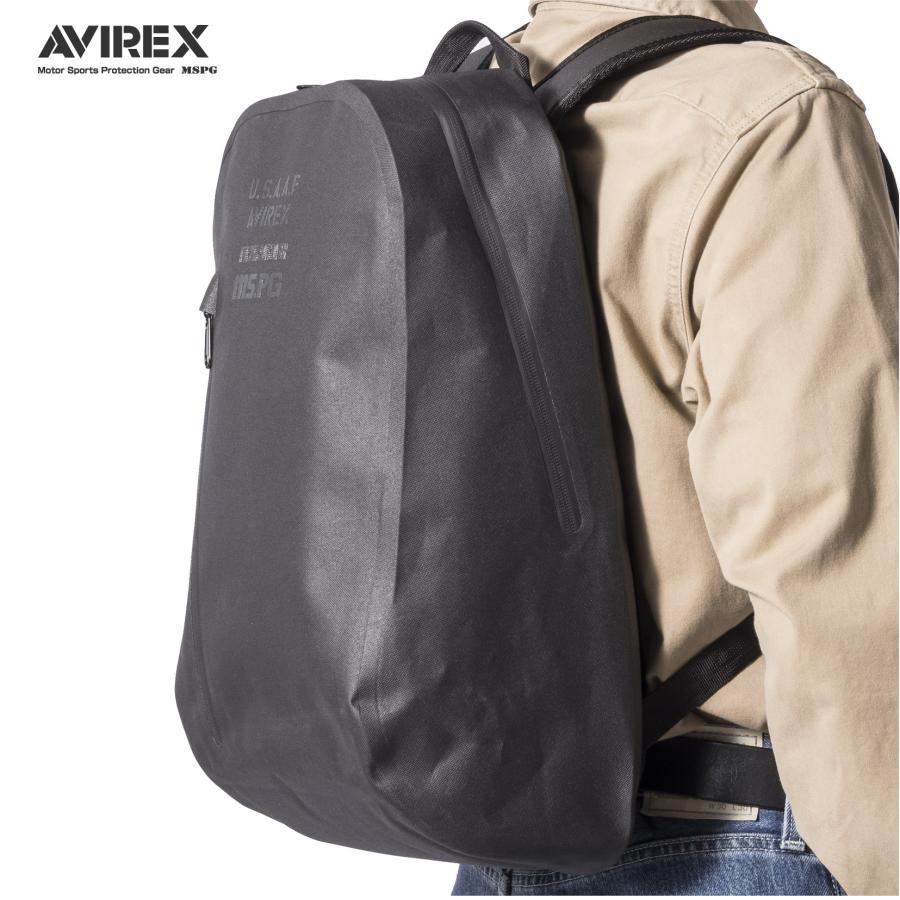 A2M7001 WARTER-PLOOF BACK PACK アビレックス 防水仕様バックパック (25リットル) ライディング バイク ツーリング 全天候型 | AVIREX | 13