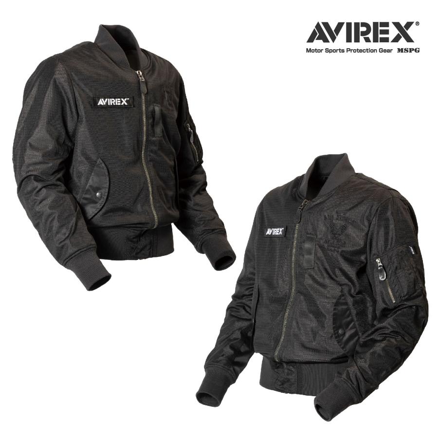 A2N1001 AVIREX MESH MA-1 RIDING BLOUSON MSPG アビレックス メッシュ ライディング ブルゾン ジェケットプロテター装備 | AVIREX | 03