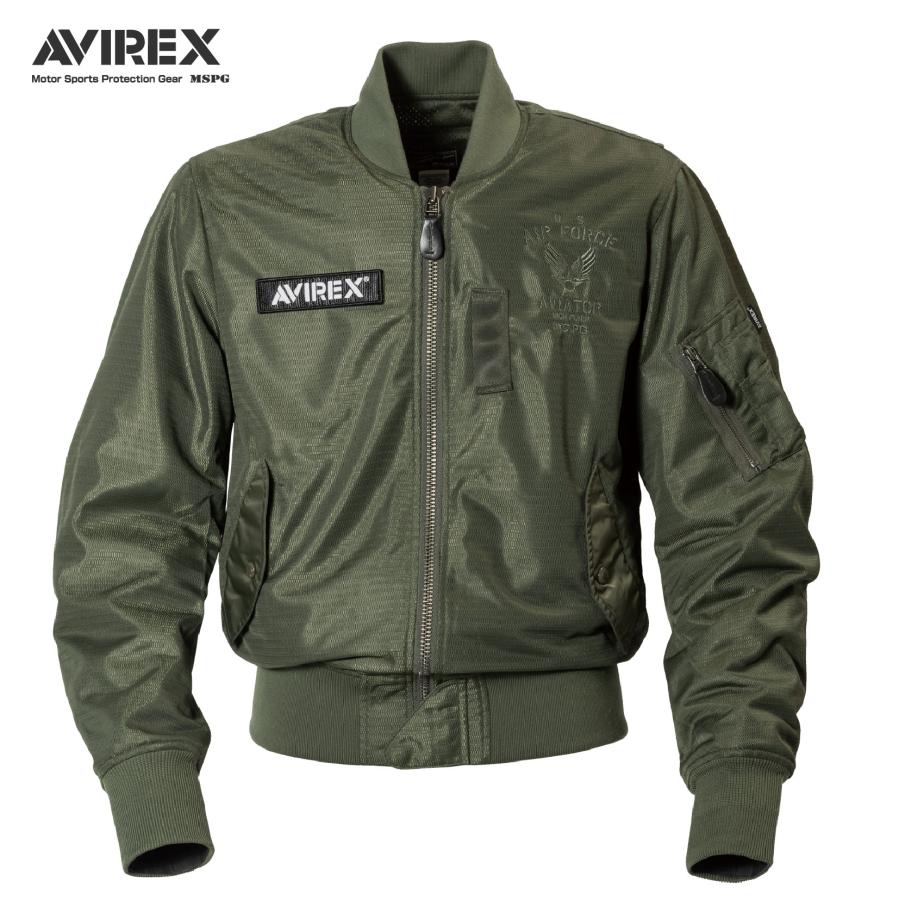 A2N1001 AVIREX MESH MA-1 RIDING BLOUSON MSPG アビレックス メッシュ ライディング ブルゾン ジェケットプロテター装備 | AVIREX | 08