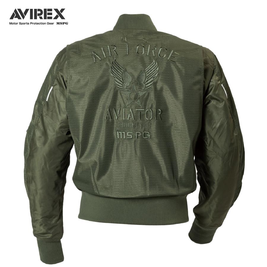 A2N1001 AVIREX MESH MA-1 RIDING BLOUSON MSPG アビレックス メッシュ ライディング ブルゾン ジェケットプロテター装備 | AVIREX | 09