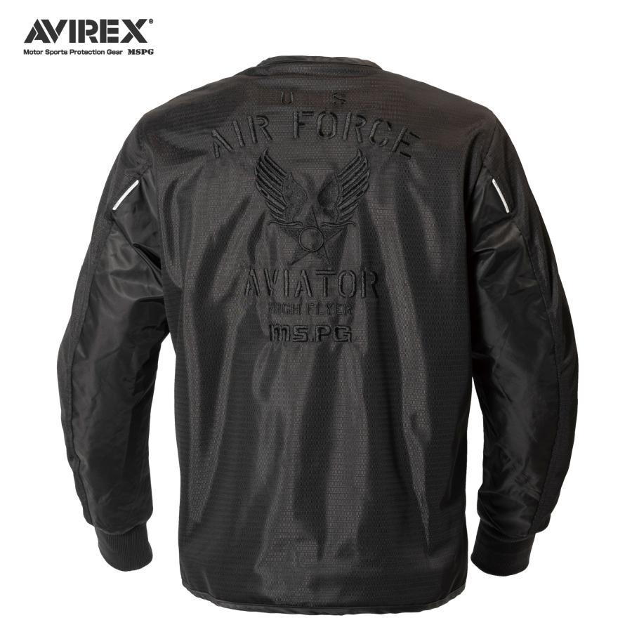 A2N1002 AVIREX MESH RIDING LINER BLOUSON アビレックス メッシュ ライディング ブルゾン ジェケットプロテター装備 | AVIREX | 02