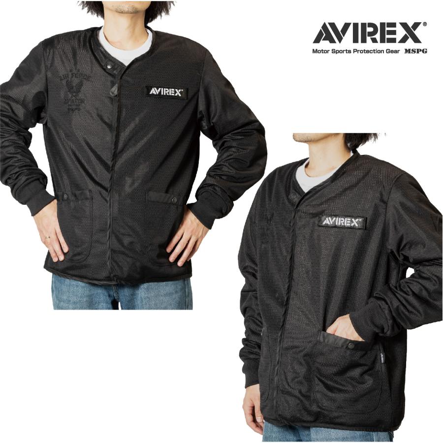 A2N1002 AVIREX MESH RIDING LINER BLOUSON アビレックス メッシュ ライディング ブルゾン ジェケットプロテター装備 | AVIREX | 04