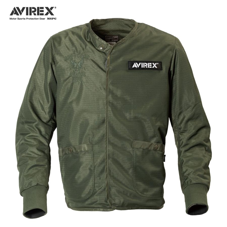 A2N1002 AVIREX MESH RIDING LINER BLOUSON アビレックス メッシュ ライディング ブルゾン ジェケットプロテター装備 | AVIREX | 08