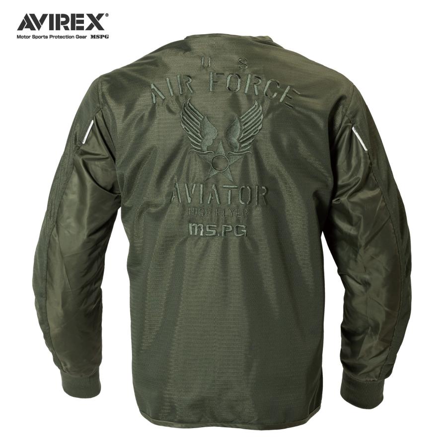 A2N1002 AVIREX MESH RIDING LINER BLOUSON アビレックス メッシュ ライディング ブルゾン ジェケットプロテター装備 | AVIREX | 09