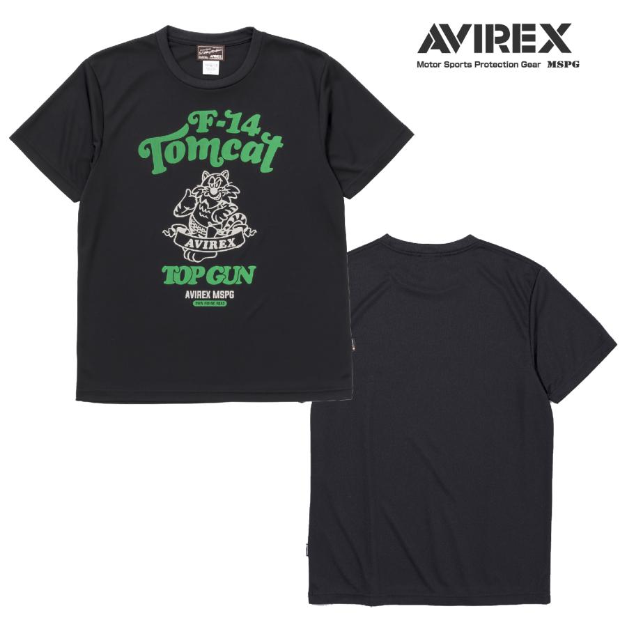 A2N5001 AVIREX QUICK DRY T-SHIRT [TOMCAT] アビレックス クイックドライTシャツ 吸水速乾 抗菌・防臭 ポリジン ベタ付き防止 ツーリング | AVIREX | 05