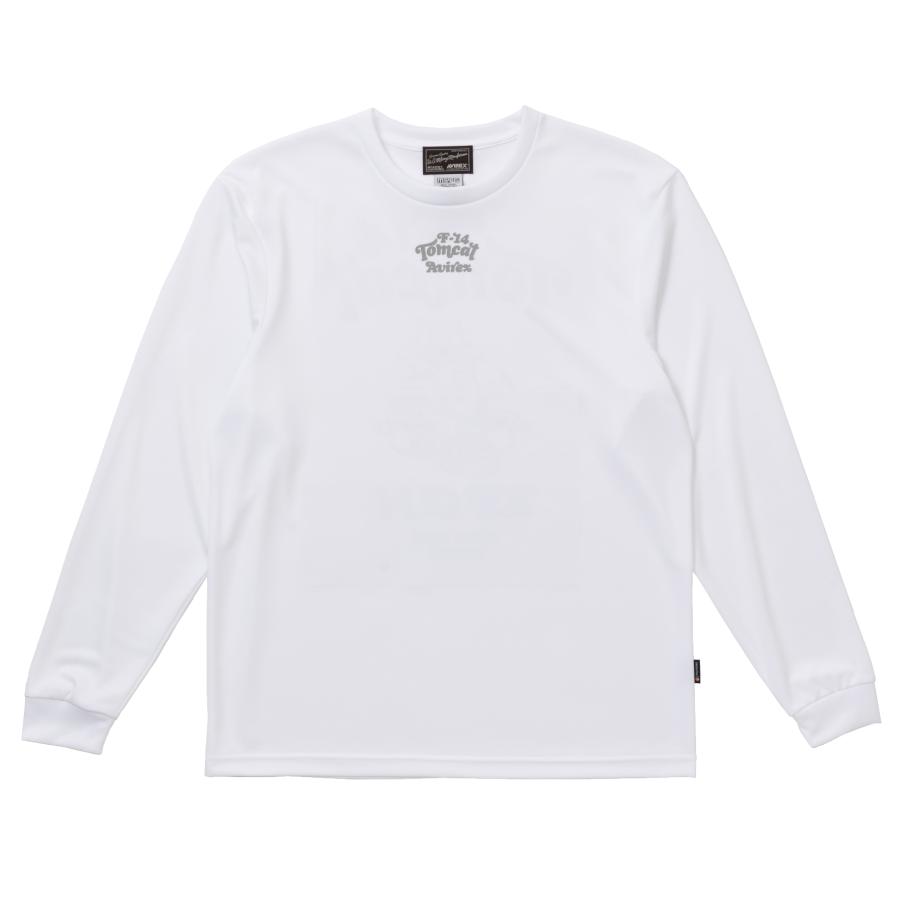 A2N5002 AVIREX QUICK DRY LONG SLEEVE T-SHIRT　[TOMCAT] アビレックス クイックドライTシャツ 吸水速乾 抗菌・防臭 ポリジン ベタ付き防止 ツーリング | AVIREX | 01