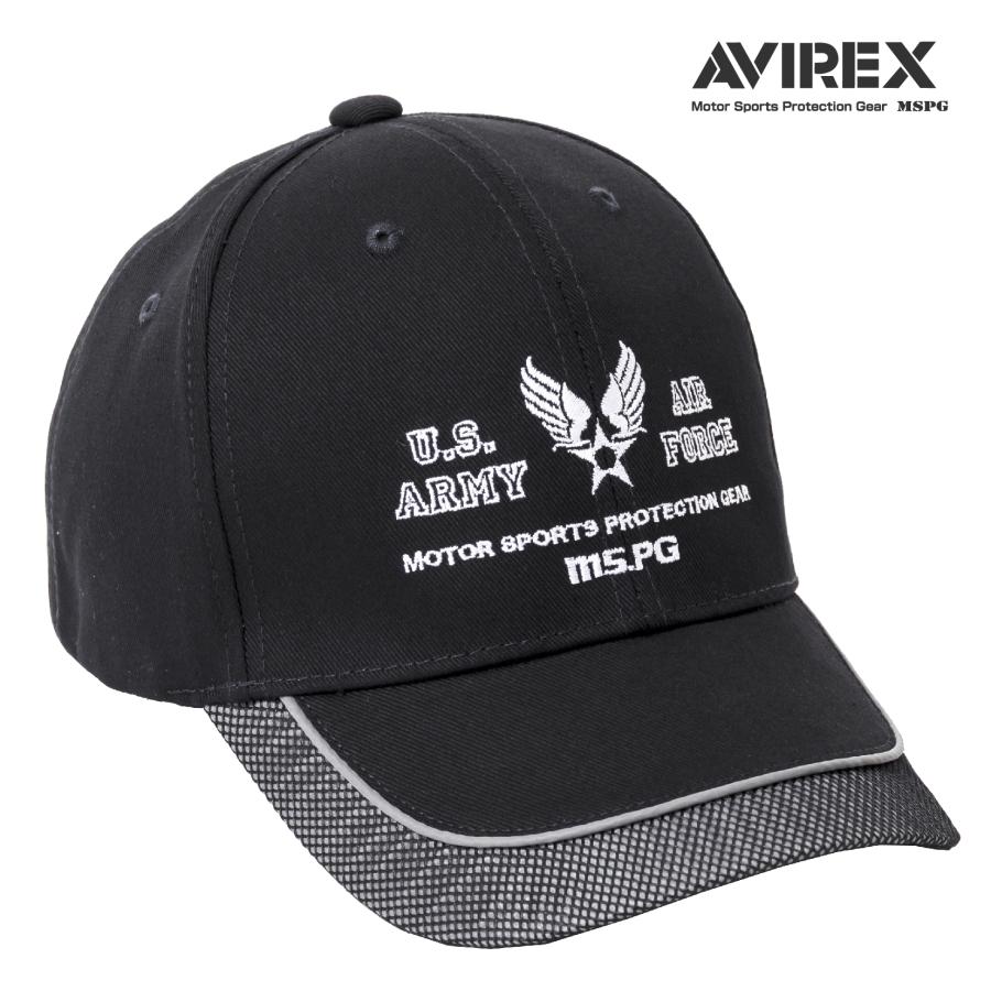 A2N6001 AVIREX REFLECTIVE CAP アビレックス 再帰反射機能付きキャップ ベルト式　アジャスト機能 USAF刺繍 | AVIREX | 02