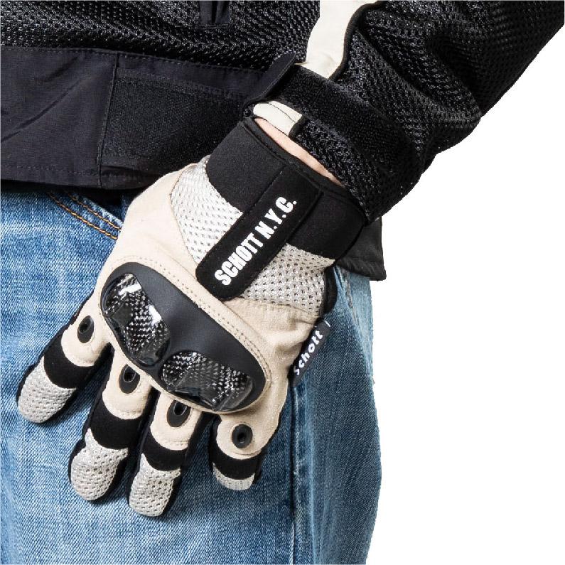 Schott N.Y.C S2L6501 SCHOTT PROTECT MESH GLOVE ショット Schott N.Y.C S2L6501 SCHOTT PROTECT MESH GLOVE ショット