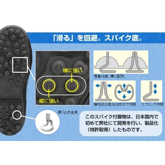 大同石油 ニューマイティーブーツIINS スパイク底タイプ 大同石油 ニューマイティブーツⅡNS サイズ 23/24/24.5/25/25.5