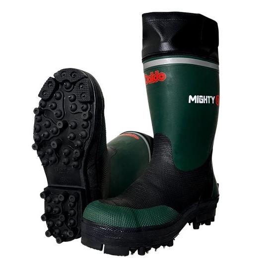 daido 大同石油 信頼性抜群の日本製 マイティS 高強度 高弾性率繊維の MIGHTY ARMOUR アウトドアシューズ ブラック 林業用