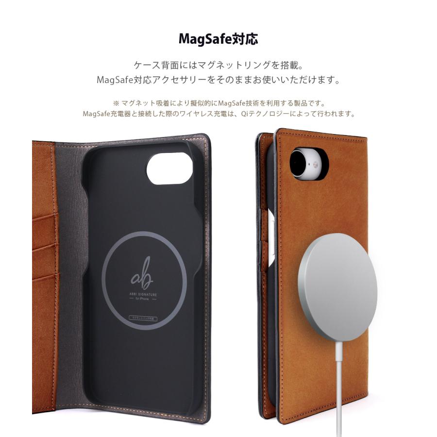 国内正規品 ABBI SIGNATURE iPhone 16e/17eケース MARGOT 手帳型 イタリアンレザー MagSafe対応 本革 日本製 ABS27509iSE4 ABS27510iSE4 ABS27511iSE4 |  | 08