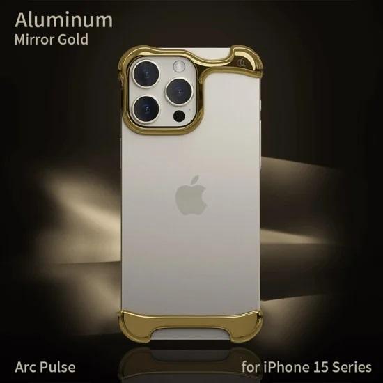 美品 ArcPulse アルミ・ミラーゴールド iPhone15 ProMax用 公式サイト】Arc - Arc Pulse アルミ・ミラーシルバー【iPhone