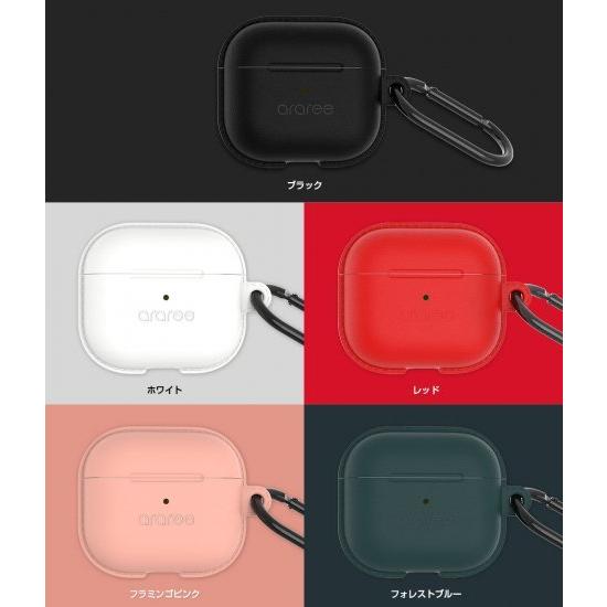 国内正規品 araree AirPods 第3世代 Silicon Case for （第3世代