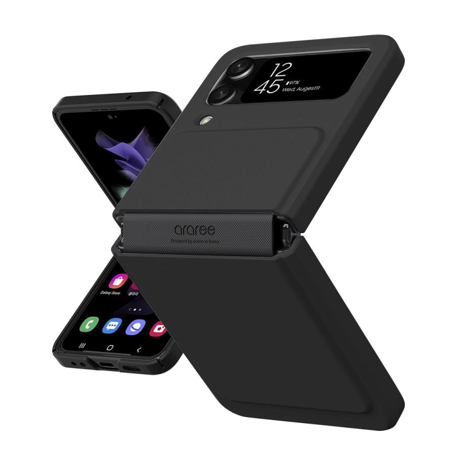 国内正規品 araree Galaxy Z Flip4 Aero Flex SAMSUNG公式 ヒンジ部分まで保護するスマートなケース｜msquall-y｜05