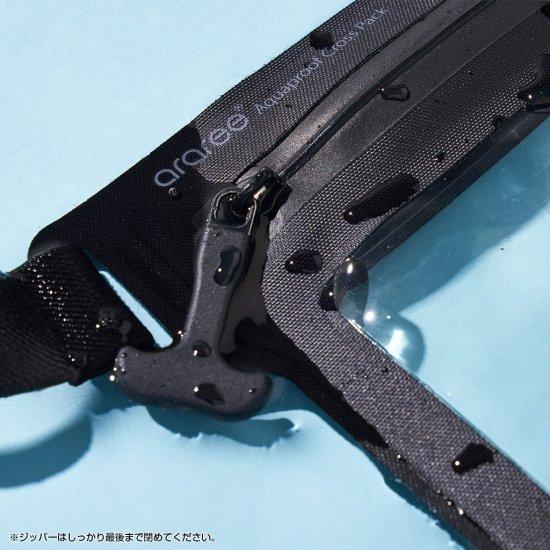 国内正規品 araree アラリー 防水クロスパック スリムでシックなデザインが特長の、止水ファスナーを備えた防水バッグ｜msquall-y｜06