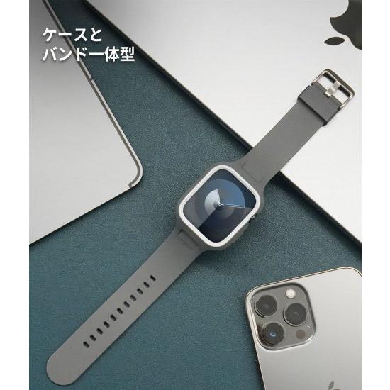 SO☆Apple Watchラバーベルト シームレスバンド 保護カバー