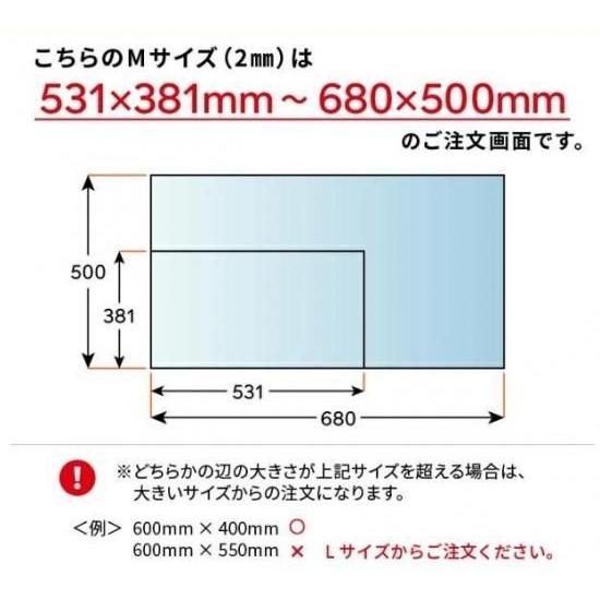 ニデック レクアアートM(厚さ2mm 531×381〜680×500mm以内) アクリル板 フリーカット可 反射防止膜付き 透過率97％以上 帯電防止機能付き 額縁 絵画 |  | 13