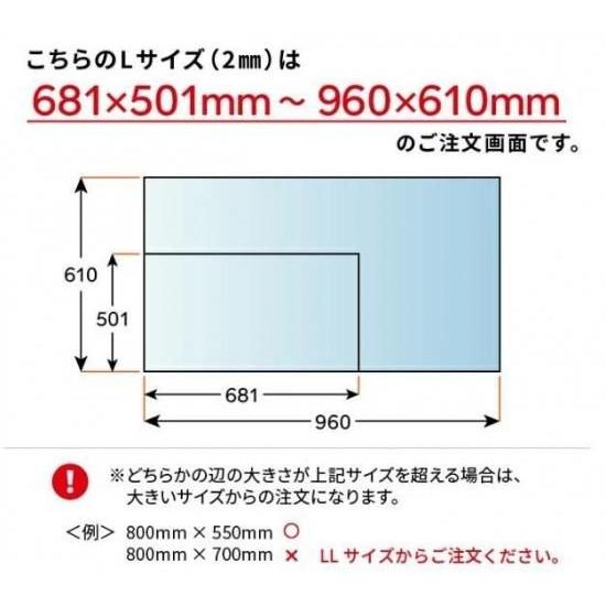 ニデック レクアアートＬ(厚さ2mm 681×501〜960×610mm以内) アクリル板 フリーカット可 反射防止膜付き 透過率97％以上 帯電防止機能付き 額縁 絵画 |  | 13